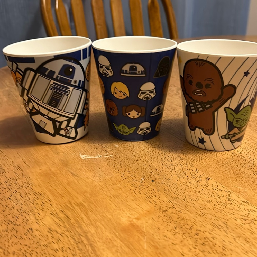 Star Wars cups